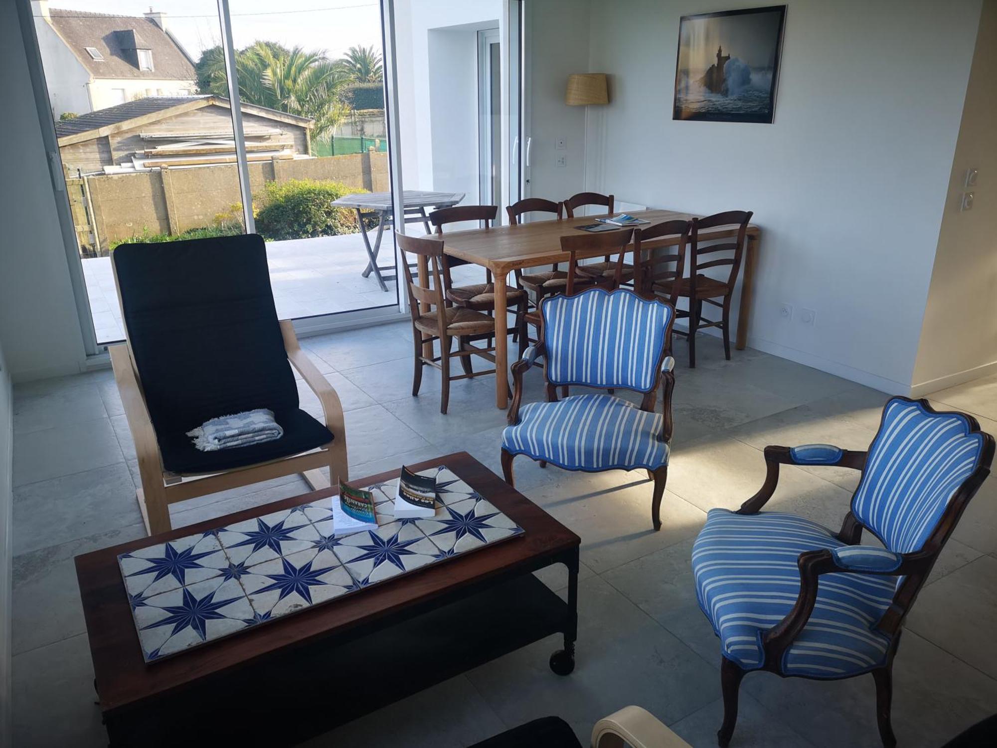 Maison Vue Sur Mer Avec Jardin Карантек Екстериор снимка