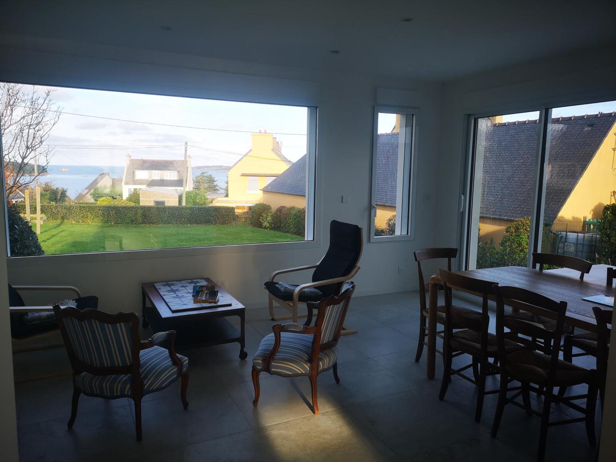 Maison Vue Sur Mer Avec Jardin Карантек Екстериор снимка